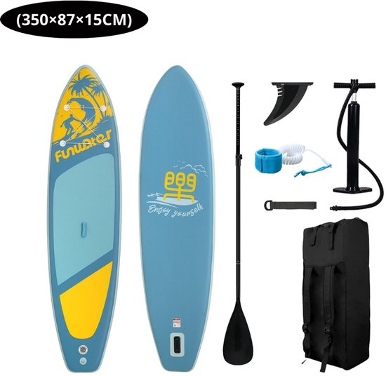 Livano Sup Board - Opblaasbaar - Supboard - Sup Boards - Paddle - Kayak - Inclusief Accessoires - 350cm