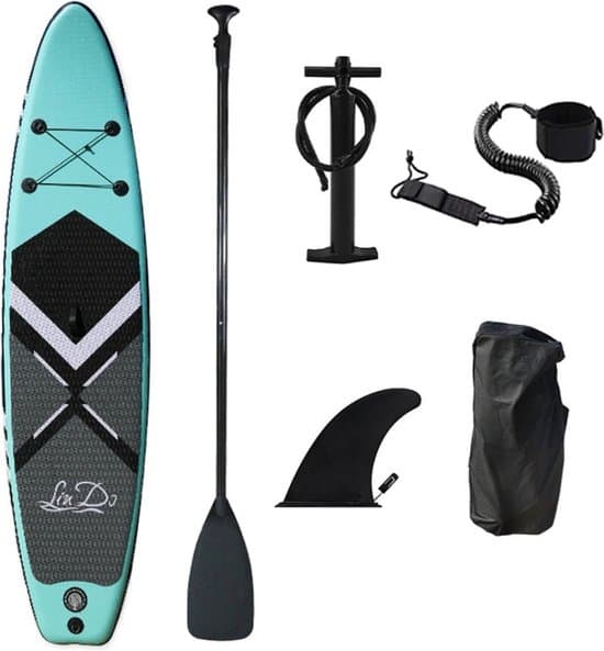 Nivard Sup Board - Opblaasbaar - Supboard - Sup Boards - Paddle - Kayak - 320cm - Blauw