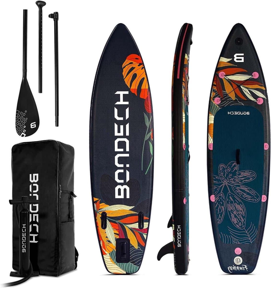 Opblaasbaar SUP Touring en Lange Afstanden Dubbele PVC Coating