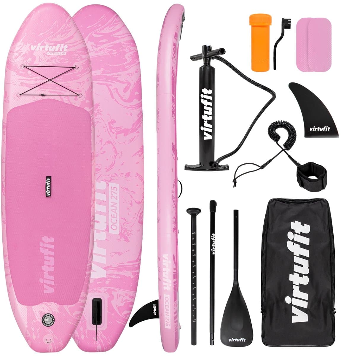 VirtuFit Ocean SUP Inclusief Pomp, Accessoires &, 275 cm, max 150 kg