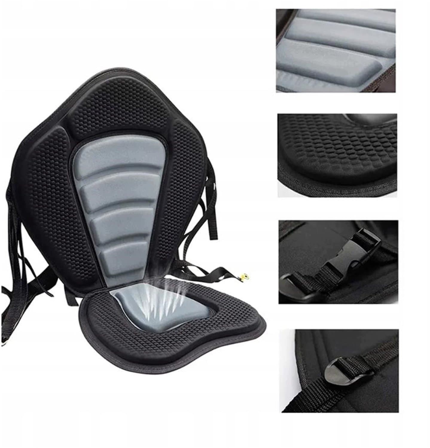 Universeel Kajak & SUP Zitje met Rugleuning Comfortabel EVA &