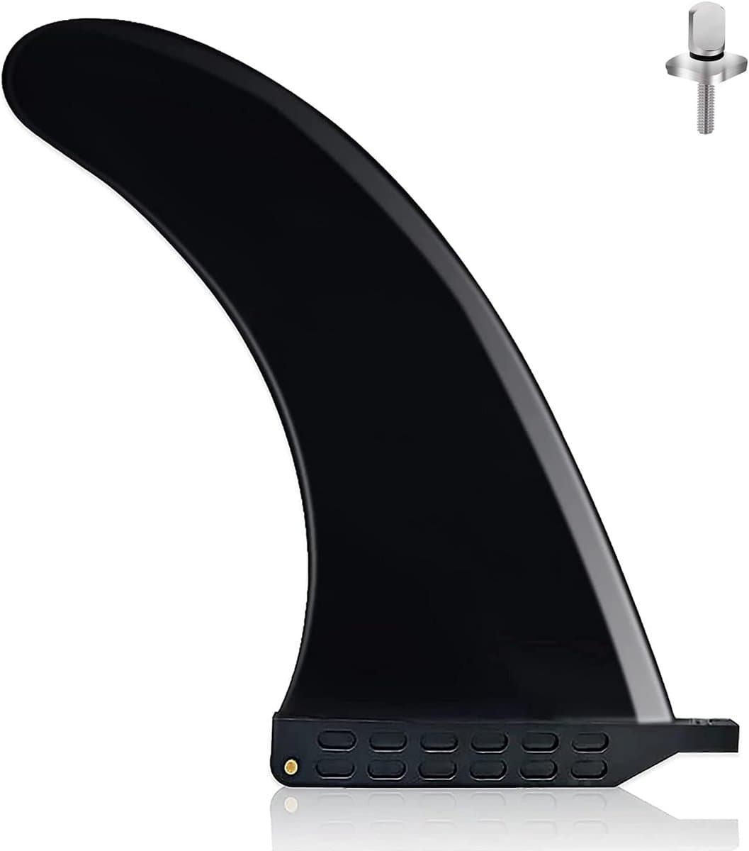 Onbekend 9 Inch SUP Enkele Middenvin Versterkt Nylon Vervangingsvin