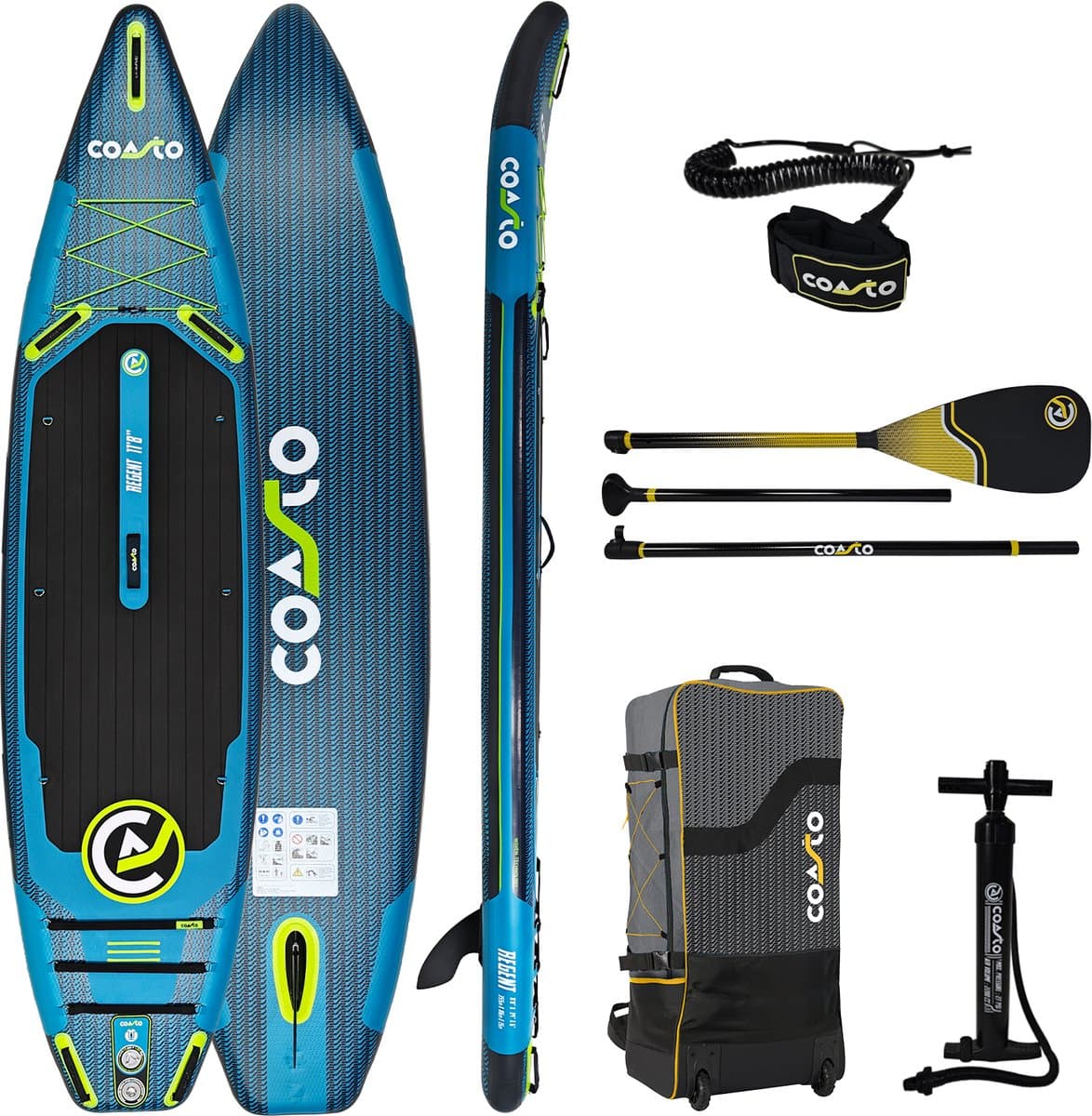 Coasto Regent 11'8 Topklasse Sup, 355 cm