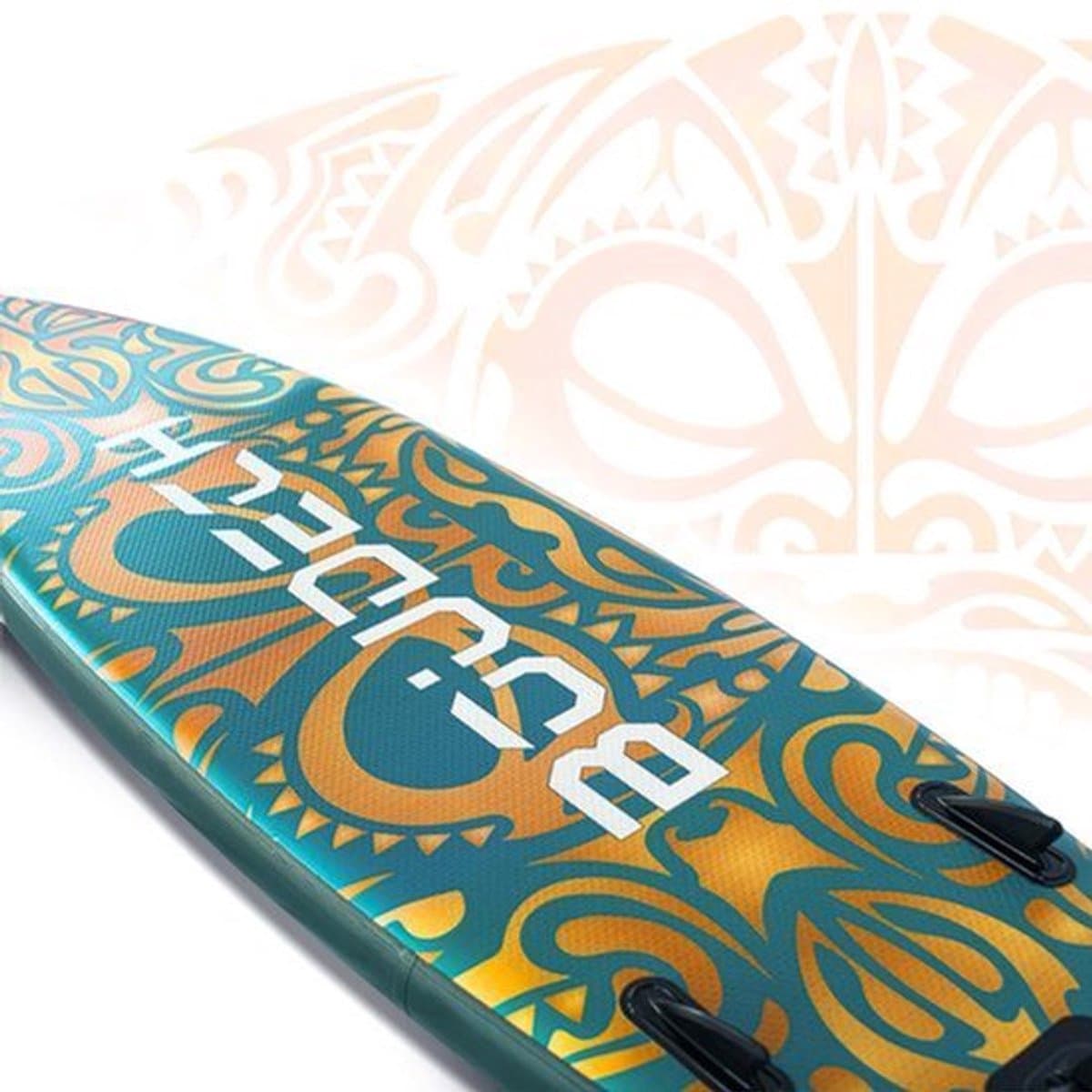 Sup Stand Up Paddle Dubbel Gecoat PVC Stabiel, 300×75 cm