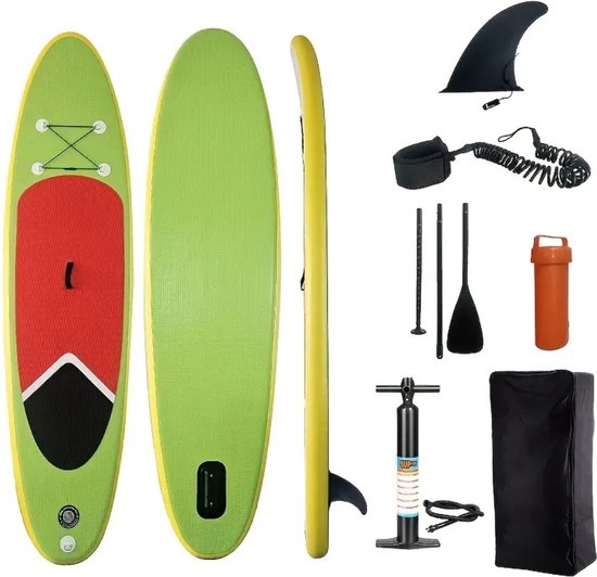 Nivard Sup Board - Opblaasbaar - Supboard - Sup Boards - Paddle - Kayak - Groen - 320cm