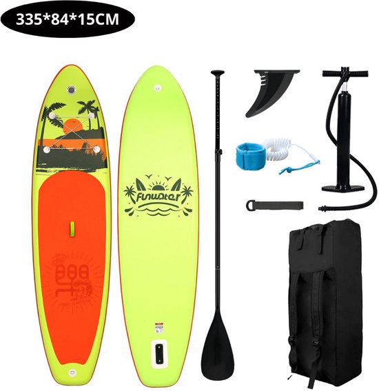 Nivard Sup Board - Opblaasbaar - Supboard - Sup Boards - Paddle - Kayak - Inclusief Accessoires - 335cm
