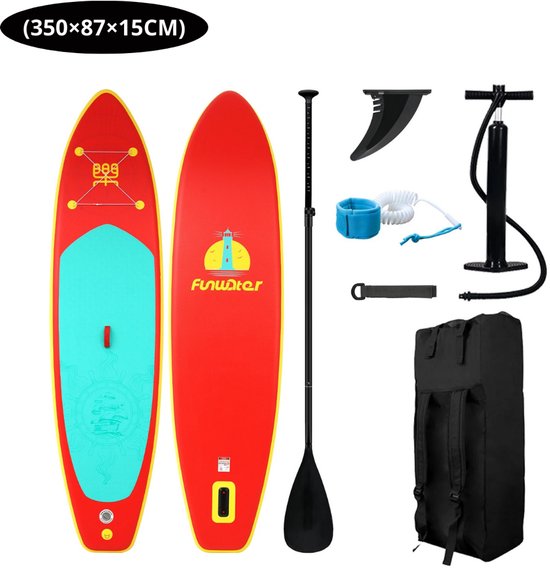 Bovista Sup Board - Opblaasbaar - Supboard - Sup Boards - Paddle - Kayak - Inclusief Accessoires - 350cm
