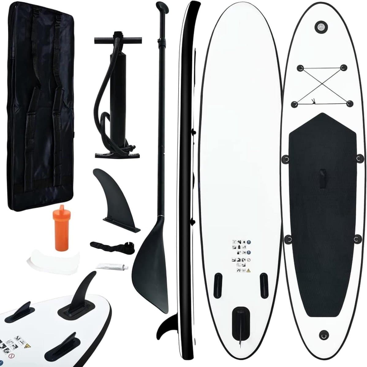 Opblaasbaar SUP Water Sport Board Recreatief, max 130 kg