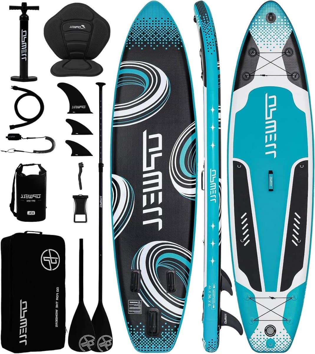 Opblaasbaar SUP Stand Up Paddle Water Sport, 335 cm