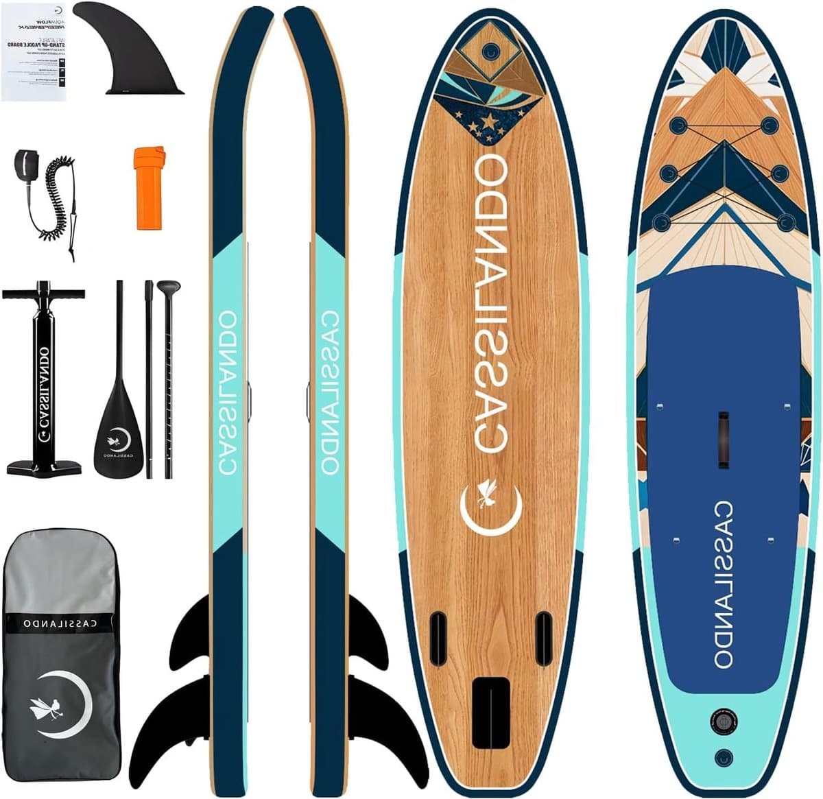 Opblaasbaar SUP Waterboard Watersport Balans, 335 cm