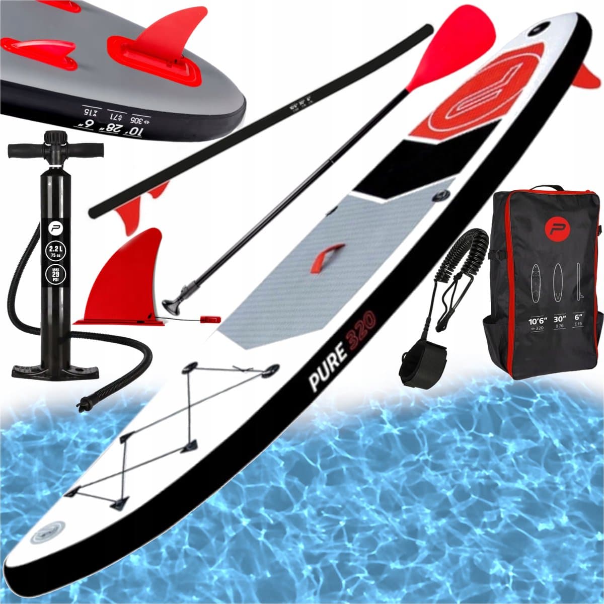 Opblaasbaar SUP XXL Set & Accessoires