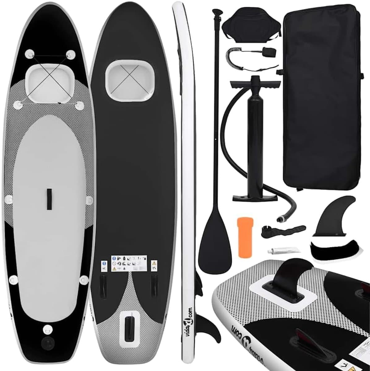 Opblaasbaar SUP set Recreatief peddelen Inclusief, 330×76 cm