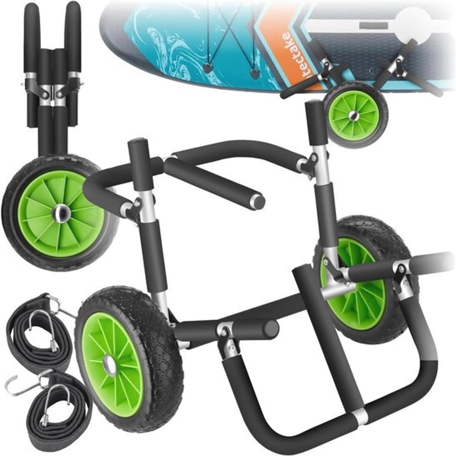 Opvouwbare Transportkar voor Stand Up Paddleboards en Kajaks Licht en