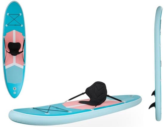 Opblaasbaar supboard met kajakfunctie – 320 x 83 x 15 cm – Inclusief rugzak, handpomp, peddel en zitje – SUP board geschikt voor beginners en gevorderden – Compact op te bergen – Ideaal voor meren, grachten en zee –sup board- watersport- zwem- kajak