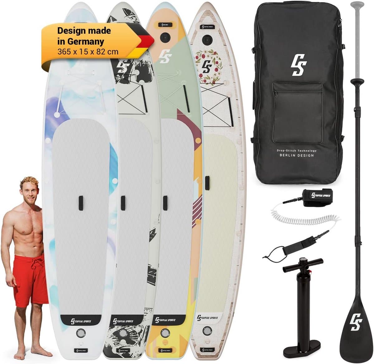 Opblaasbaar SUP Set Watersport Ontspanning, 365 cm
