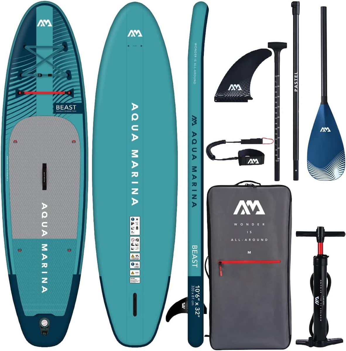 Opblaasbaar Staand SUP Watersport Avontuur, 320 cm