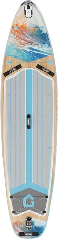 Sensova - Opblaasbaar SUP Board - Extra Breed & Stabiel - Antislip EVA Dek - Compleet Pakket 200 kg
