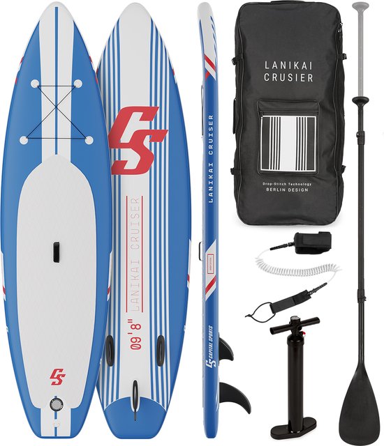 Lanikai Cruiser 9.8 opblaasbaar paddleboard SUP board set 305x77x10