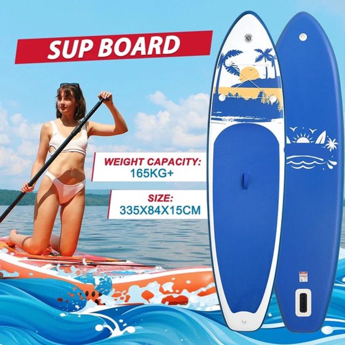 Supboard Sup Ultra Light, 335×84 cm, max 165 kg