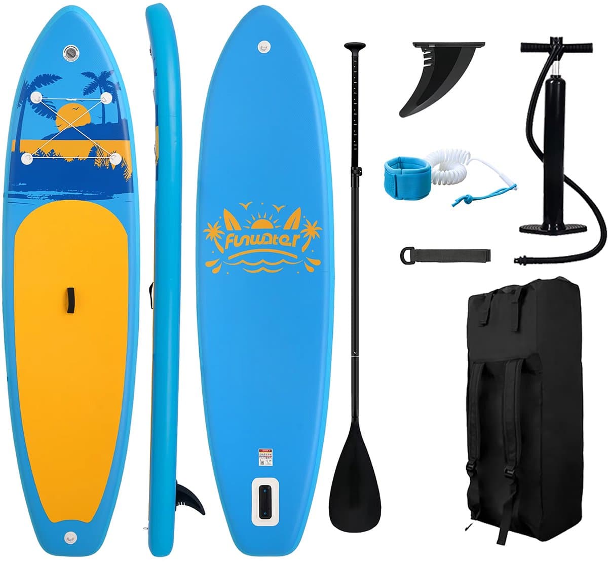 Funwater SUPFW31E SUP stabiel & lichtgewicht 7,7, 335×83 cm