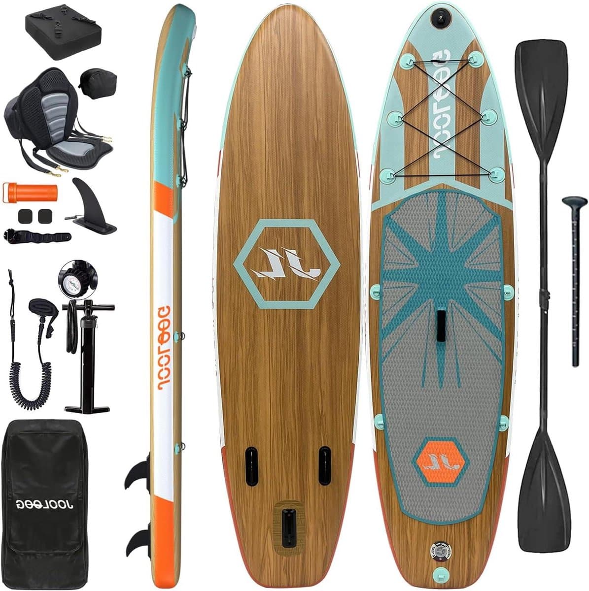 Opblaasbaar SUP Stand Up Peddelsurfplank Watersport Plezier