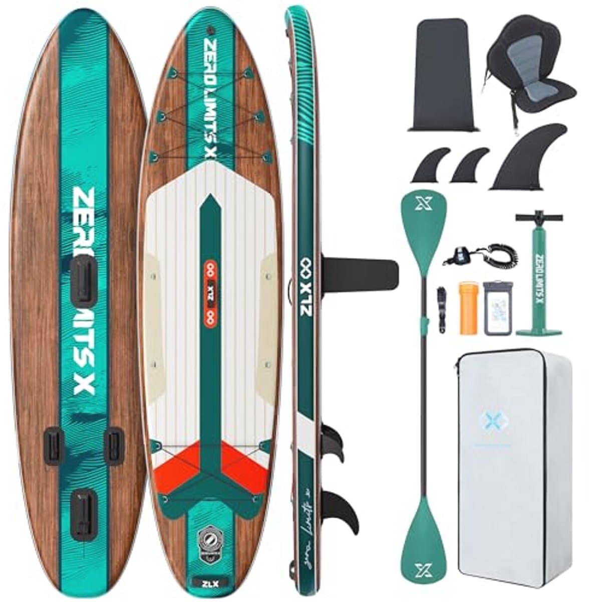 Opblaasbaar SUP board met zitting Stabiel en, 320 cm