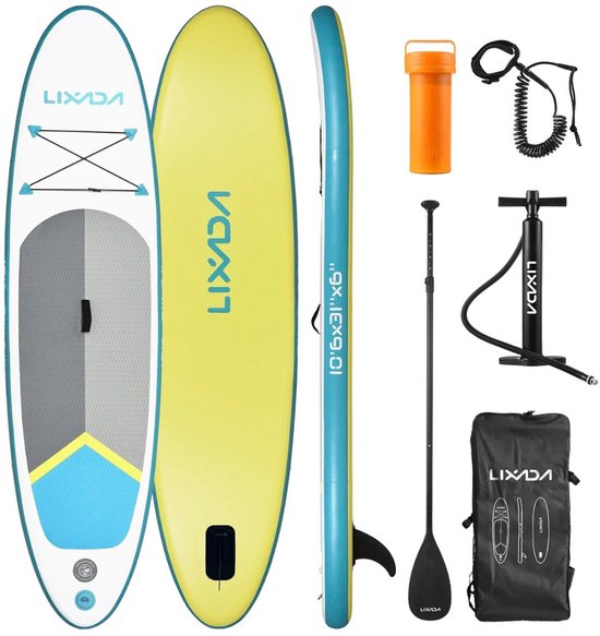 Bovista Sup Board - Opblaasbaar - Supboard - Sup Boards - Paddle - Kayak - Groen