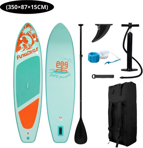 Livano Sup Board - Opblaasbaar - Supboard - Sup Boards - Paddle - Kayak - Inclusief Accessoires - 350cm