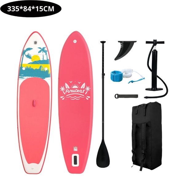 Bovista Sup Board - Opblaasbaar - Supboard - Sup Boards - Paddle - Kayak - Inclusief Accessoires - 335cm