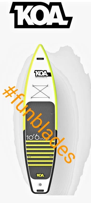 Koa Isup Sup Board 10'6x32x6