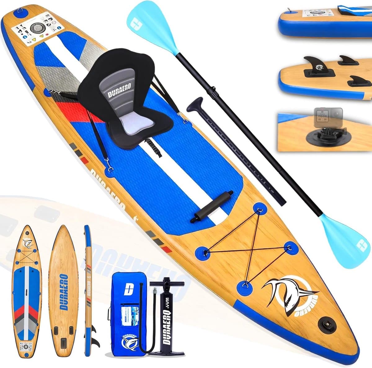 Opblaasbaar SUP Stand Up Paddle Watersport, 330 cm