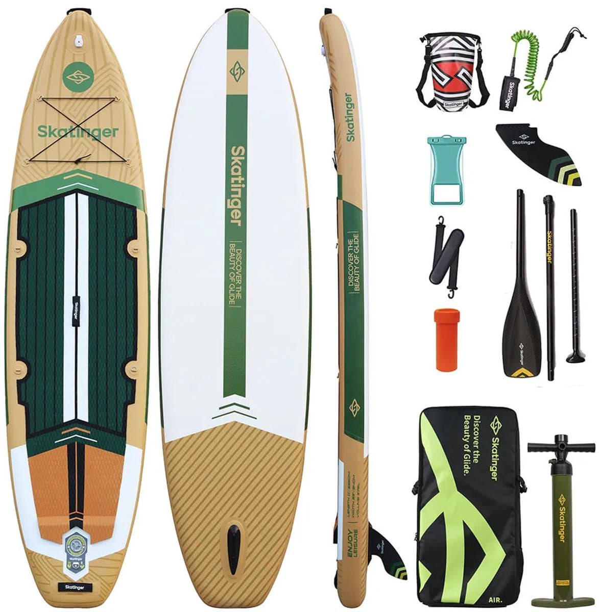 Skatinger Peninsula Trojan Horse Touring SUP Compleet Pakket