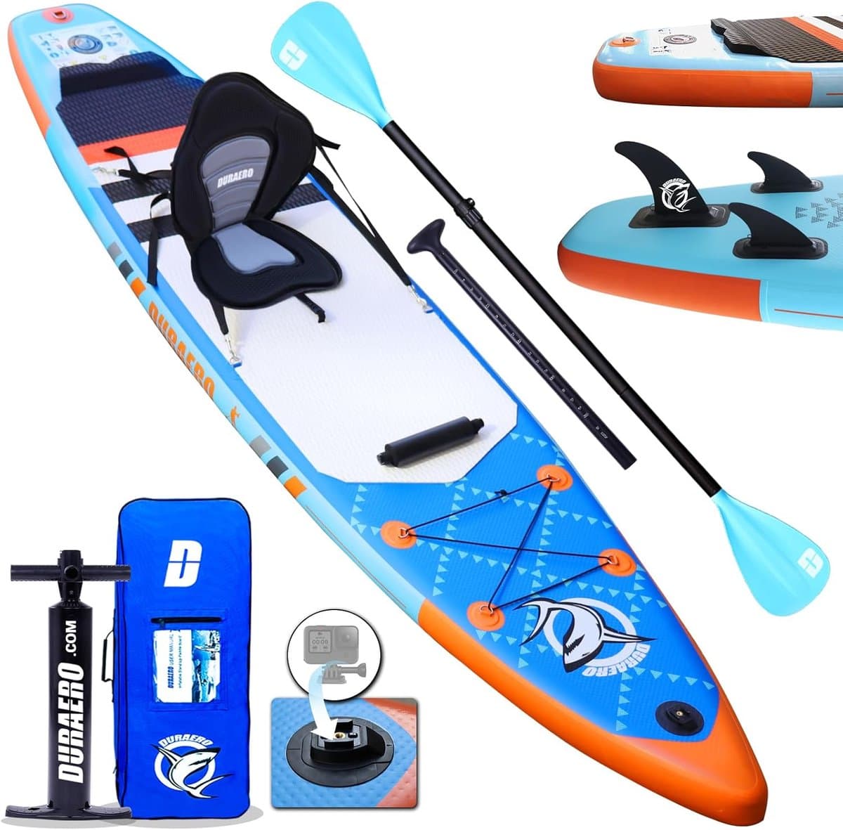 Opblaasbare SUP board en accessoires ideaal voor watersport en fitness