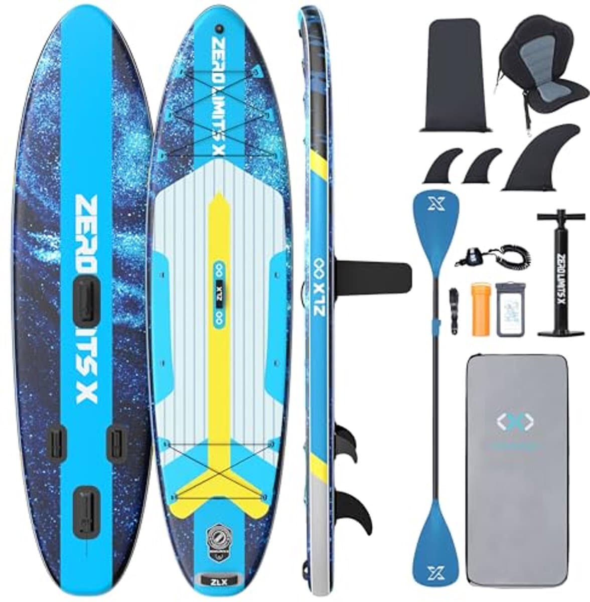 Opblaasbaar SUP board met zitting, stabiel en, 320 cm