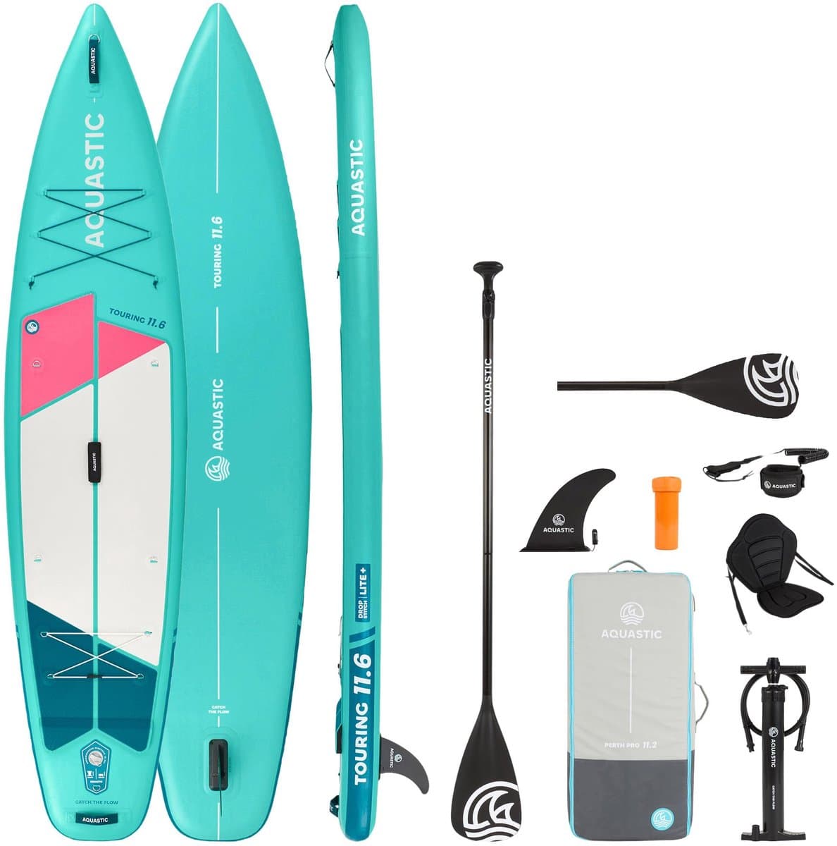 SnelShoppen Aquastic Touring SUP board, 330, 350×79 cm, max 130 kg