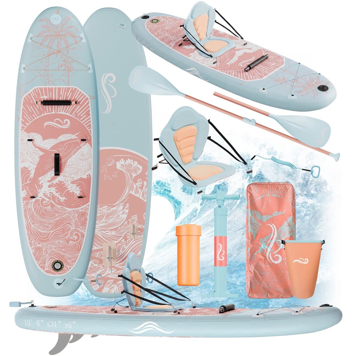 Devoko SUP XL allround limited collection, 79×320 cm, max 130 kg