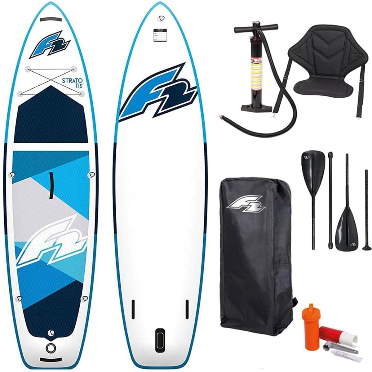 Opblaasbaar SUP 11'5" Hoogwaardige stabiliteit, 11.4'