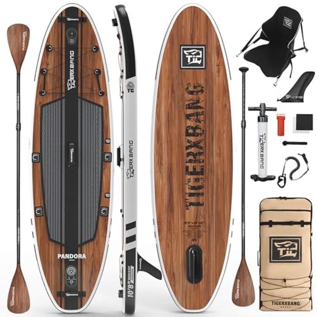 Extra Brede SUP voor Volwassenen en Kinderen, 330×86 cm