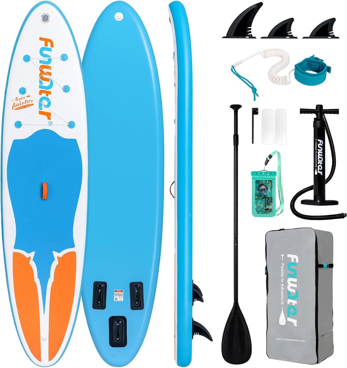 Opblaasbare SUP Compleet Surfplank Set