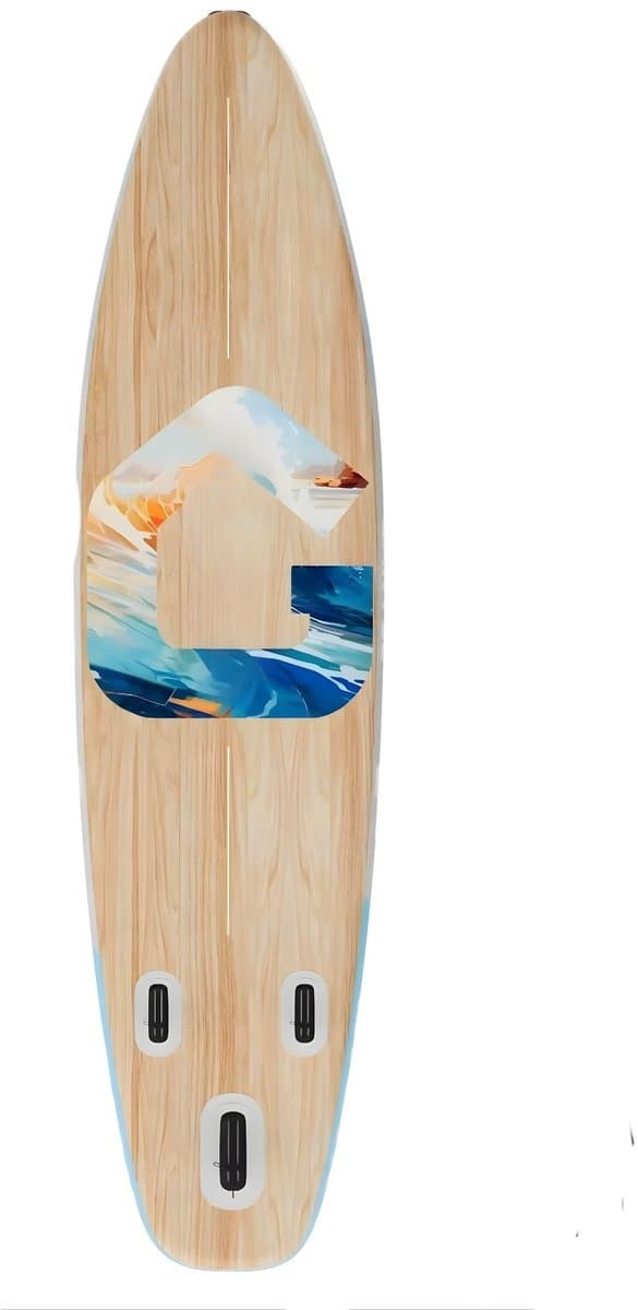 Opblaasbaar SUP Extra breed, inclusief kit, 323×81 cm