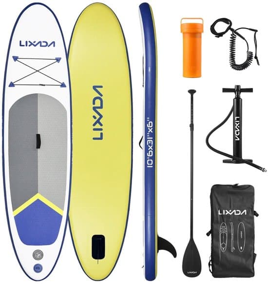 Bovista Sup Board - Opblaasbaar - Supboard - Sup Boards - Paddle - Kayak - Blauw