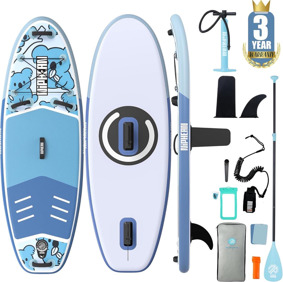 Opblaasbaar Watersport Plezier Stabiliteit Vin, 230×74 cm