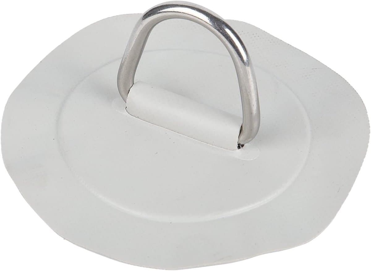 Onbekend 6" D Ring Pad Patch van PVC en Rvs voor Opblaasboot, Kayak
