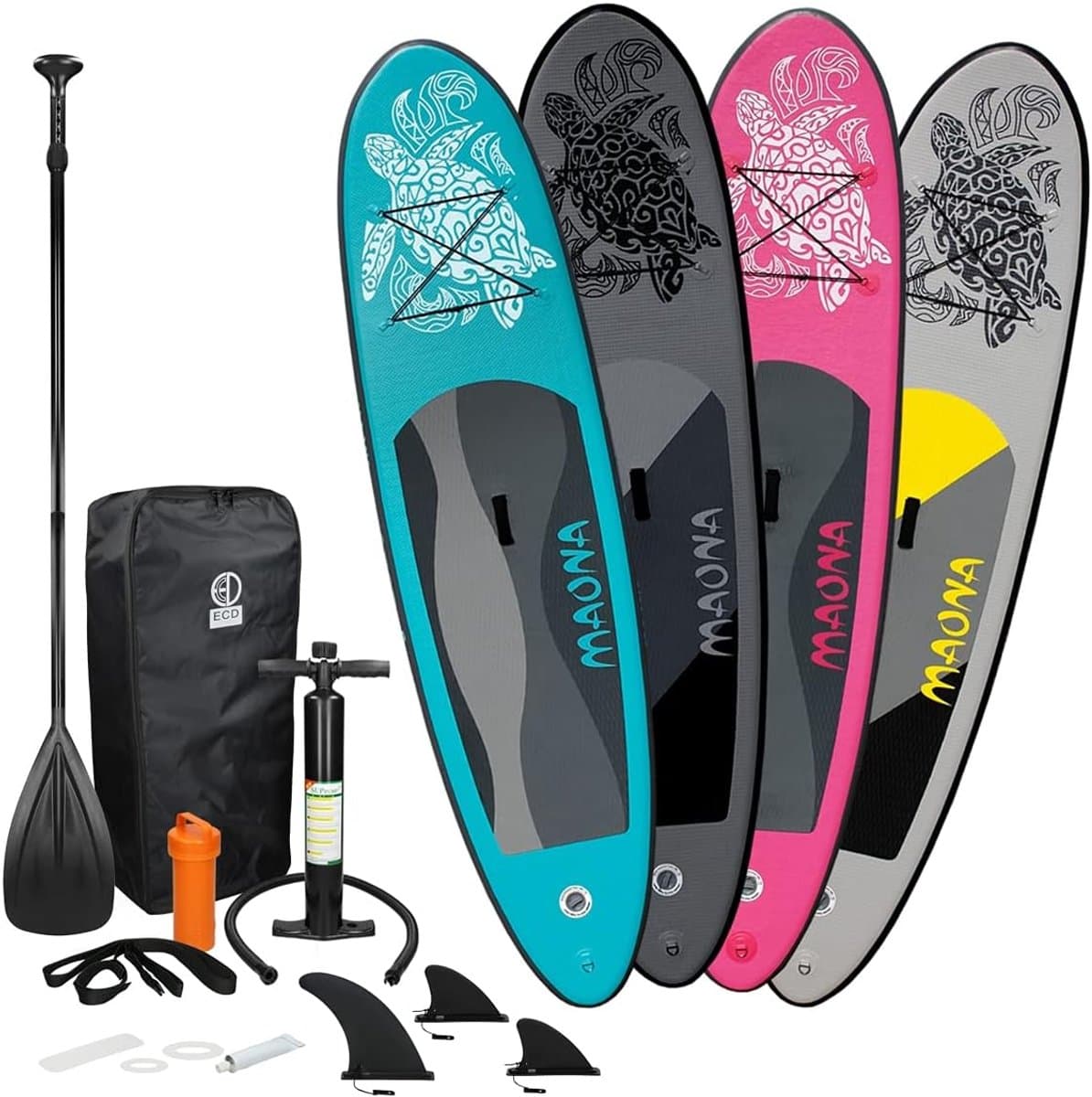 Opblaasbaar Stand Up Set, 308×76 cm, max 120 kg