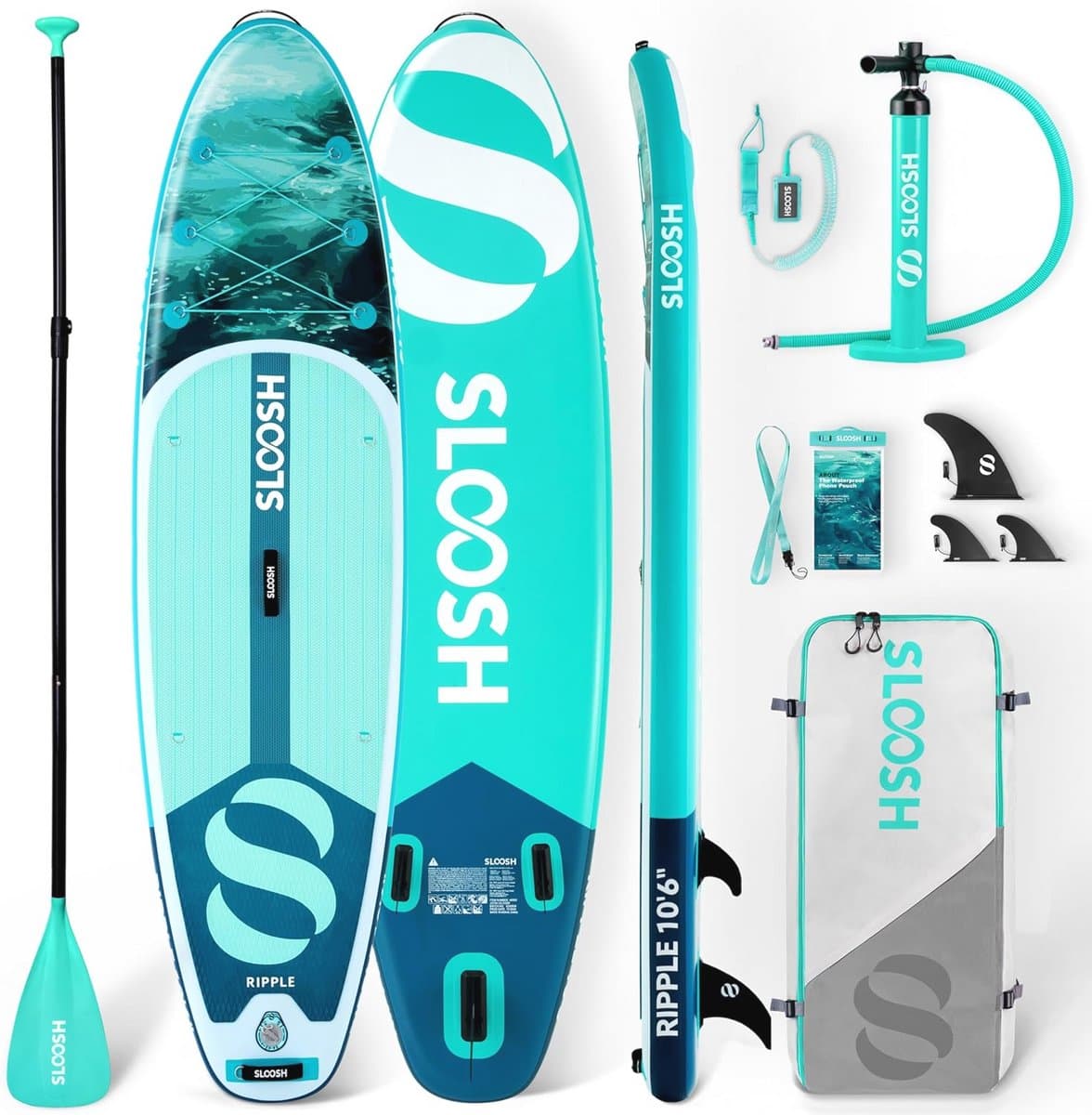 Onbekend 10'6" Allround SUP voor Waterplezier en, 10.5'