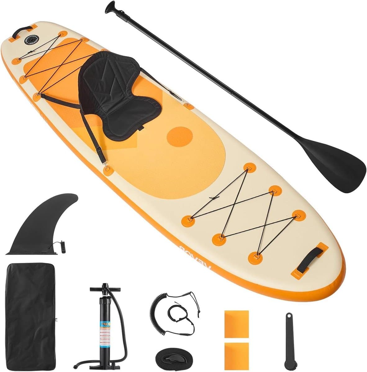 Opblaasbaar peddelboard Watersport plezier, 305×84 cm