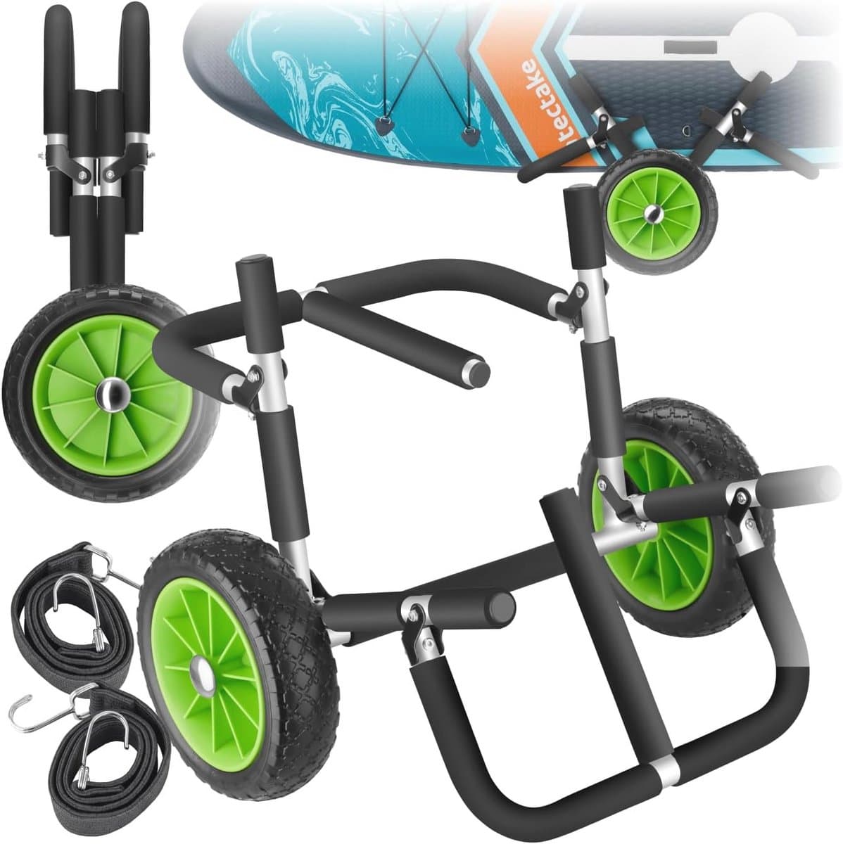 Opvouwbare Transportkar voor Stand Up Paddleboards en Kajaks