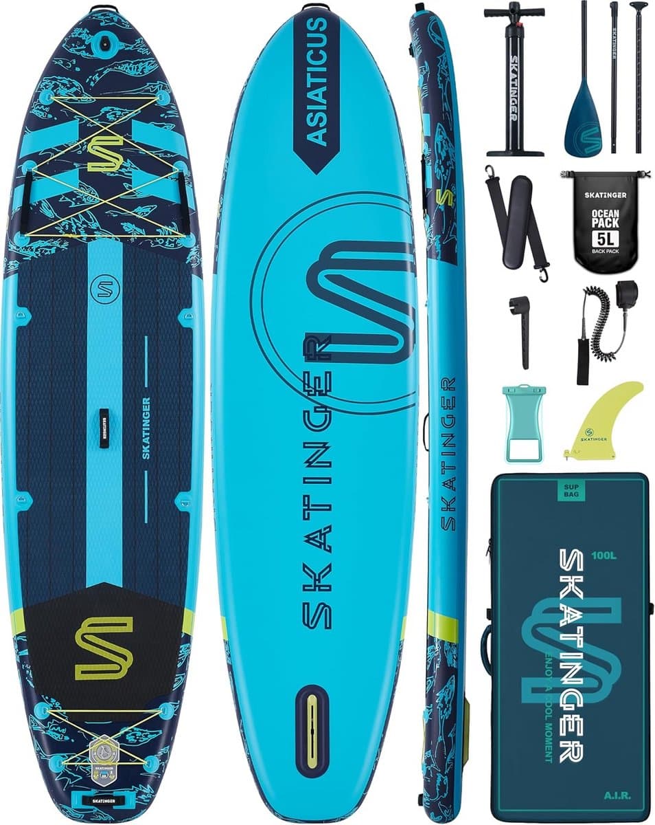 Opblaasbaar Stand Up 11'6" x 35" Ultra Stabiel, 11.5'