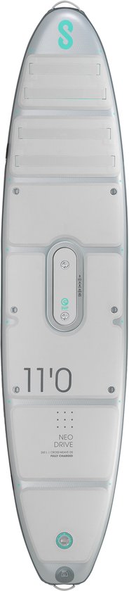 SipaBoards Allrounder Silver Electric – Elektrisch SUP Board – Stabiel – Voor 2 Personen – 11ft
