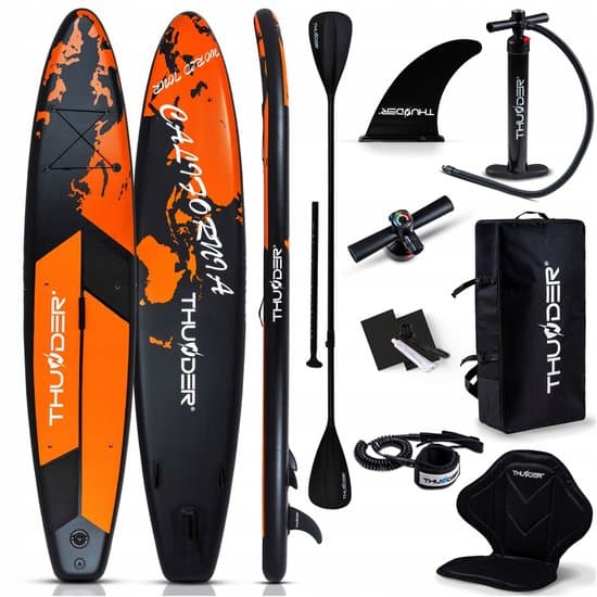THUNDER® EARTH SUP Board - Opblaasbaar - 365 cm - Complete Set
